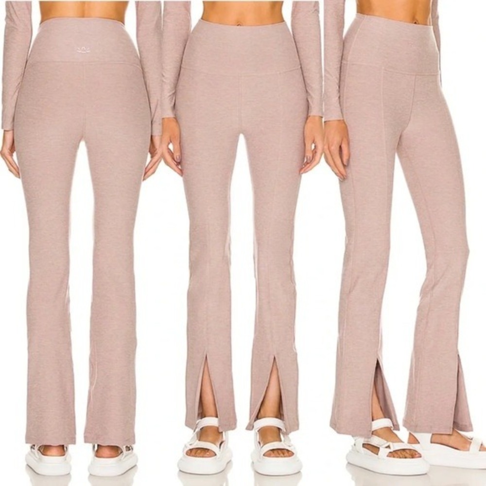 Beyond Yoga Taupe Leggings